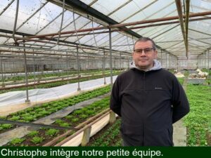 christophe intègre notre petite équipe
